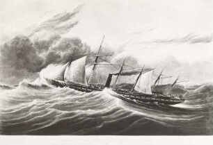 Sechsmastschraubendampfer The Great Britain, Litho.