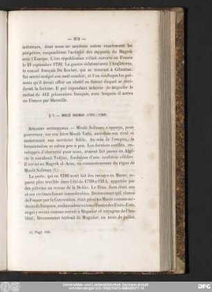 § 7. — Moulê Soliman (1795=1209).