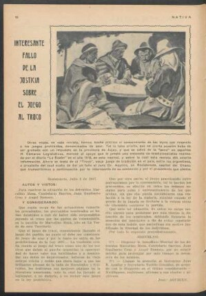 Interesante fallo de la justicia sobre el juego al truco