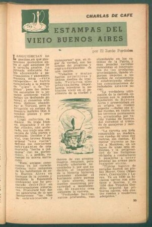 Estampas del viejo Buenos Aires : Charlas de cafe