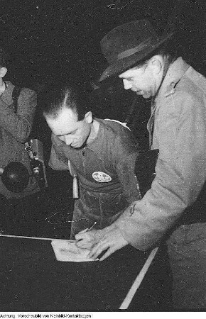 Berlin, Deutsche Einzelmeisterschaften im Tischtennis, März 1952