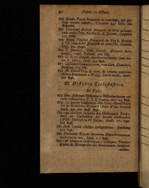 40-57, III. Historia Ecclesiastica.
