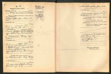 Standesamtsbuch der Stadt Aschaffenburg: Eheschließungen 252/1930 - 130/1931