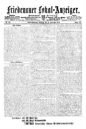 Nr. 265, 18.11.1919