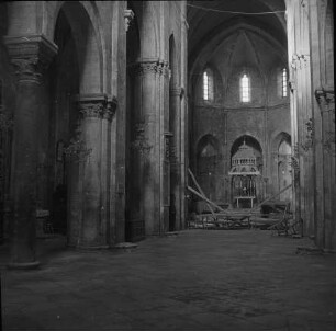 Barletta, Duomo S. Maria Maggiore, Chor mit Ziborium