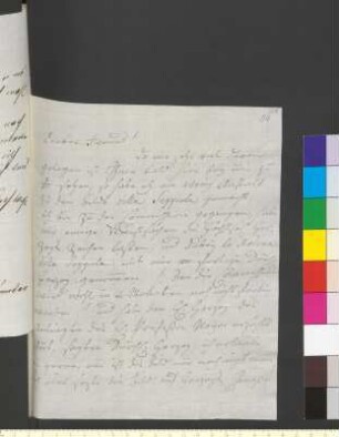 Brief von Doell, Friedrich Wilhelm Eugen an Goethe, Johann Wolfgang von