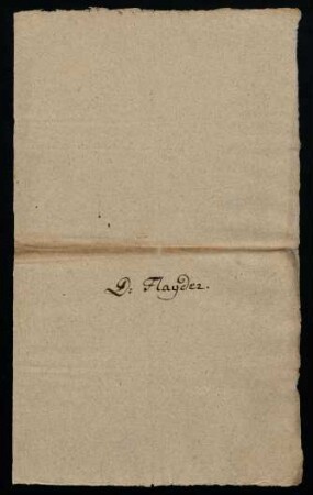 Fridericus Hermannus Flayder, 1620-1634 [Friedrich Hermann (1596-1640), Prof. ling. et artium 1620-1640]