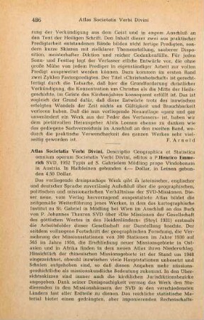 486-487 [Rezension] Atlas Societatis Verbi Divini