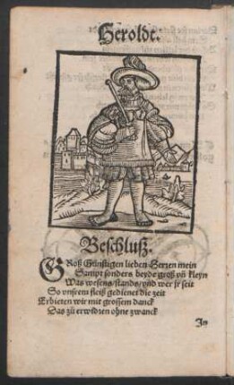 Heroldt. Beschluß.