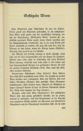 Geflügelte Worte
