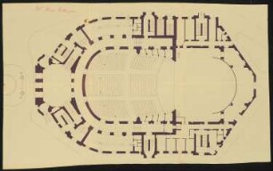 Kaiserjubiläums-Stadttheater (auch: Volksoper), Wien: Grundriss 1:100