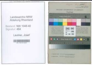 Entnazifizierung Josef Lautner , geb. 16.02.1907 (Angestellter)
