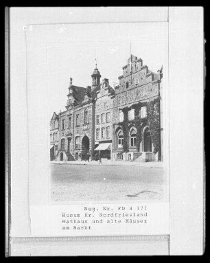 Rathaus, Husum Kreis Nordfriesland