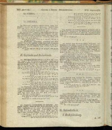 II. Insonderheit