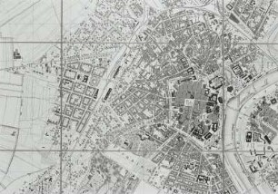 Plan von Dresden. 9. Auflage 1895 (ca. 1:10 000), hrsg. vom Vermessungsamt der Stadt Dresden