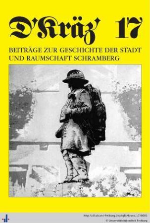 17: D'Kräz: Beiträge zur Geschichte der Stadt und Raumschaft Schramberg