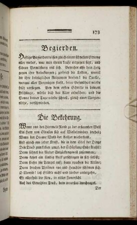 Die Bekehrung