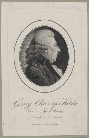 Bildnis des Georg Christoph Wilder