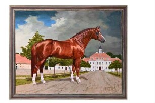 Ölgemälde "Quaterback"