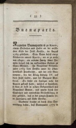 Buonaparte.