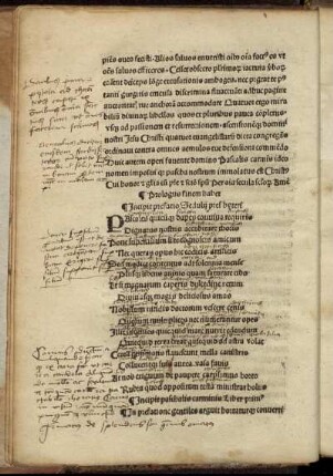 Incipit paschalis carminis Liber primus