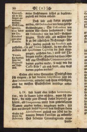 10-18, §§. IX.-XV. + Actum Stuttgart,...