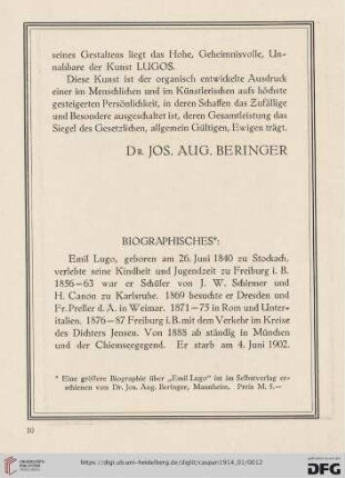 Biographisches
