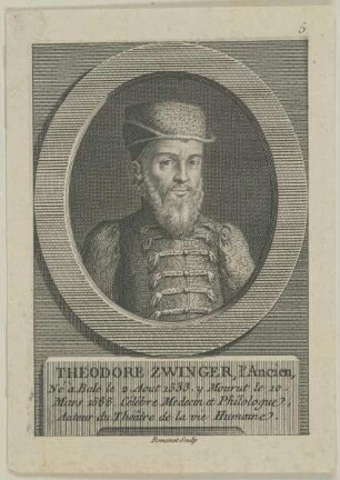 Bildnis des Theodore Zwinger