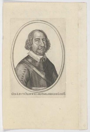 Bildnis des Oliver Cromwell