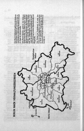 Berlin nach Verwaltungsbezirken