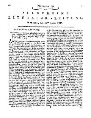 Richter, A. G.: Anfangsgründe der Wundarzneykunst. Bd. 2. Göttingen: Dieterich 1786