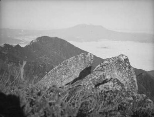 Mount Norikura (3026 m) (Norikura-dake) : Norikura-dake. Ansicht vom Kisokoma-ga-take