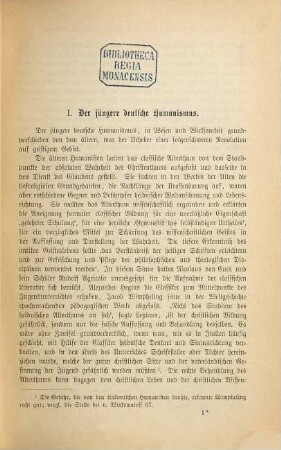 Geschichte des deutschen Volkes seit dem Ausgang des Mittelalters, 2. Zustände des deutschen Volkes seit dem Beginn der politisch-kirchlichen Revolution bis zum Ausgang der socialen Revolution von 1525
