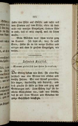 Zehntes Kapitel. Warum giebt sich der Herr so viel ab. - Vierzehntes Kapitel. Wir sind in Paris.