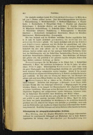 Differenzierung der pädagogisch-psychologischen Probleme