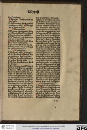 Van sent Bernhardus dach die epistel.