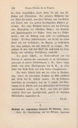 502-506 [Rezension] Harnack, Adolf von, Geschichte der altchristlichen Litteratur bis Eusebius. Erster Theil: Die Überlieferung und der Bestand der altchristlichen Litteratur bis Eusebius. 2 Bde