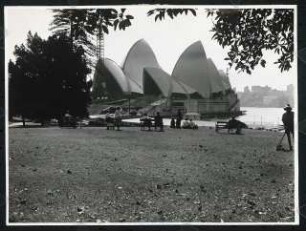 Opernhaus, Sydney: Baustelle