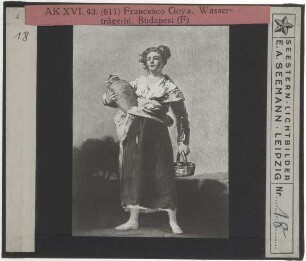 Goya, Wasserträgerin (Budapest SM 760)