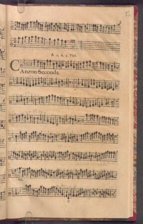 Canzon Seconda.