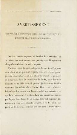 Avertissement