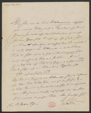 Brief an B. Schott's Söhne : 11.01.1877