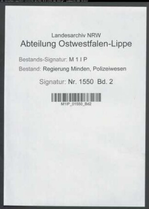 Arisierung jüdischen Vermögens im Kreis Wiedenbrück, Band 2, Buchstaben L - Z
