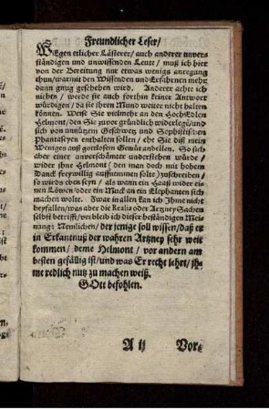Freundlicher Leser