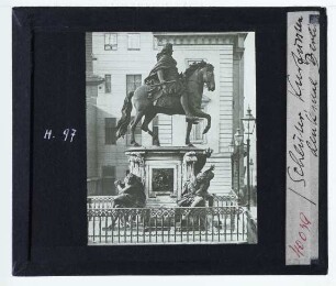 Berlin, Schlüter, Reiterstandbild des Großen Kurfürsten