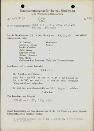 Walz, Hans