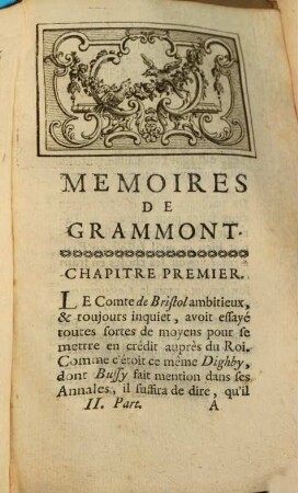 Memoires Du Comte De Grammont, 2
