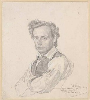 Bildnis Koch, Karl (1806-1900), Maler, Graphiker