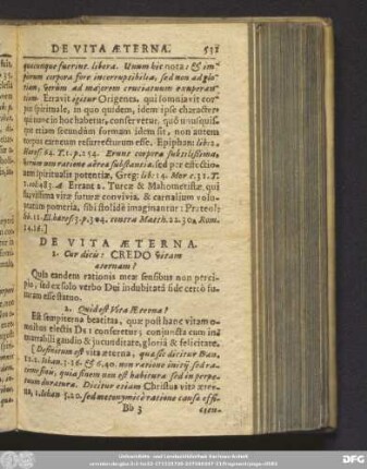 De Vita Aeterna.