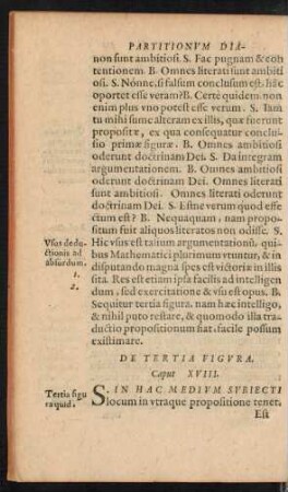 De Tertia Figura. Caput XVIII.